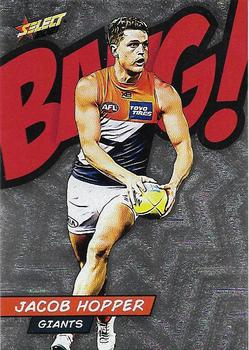 2021 Select AFL Footy Stars - Bang! #BC60 Jacob Hopper Front